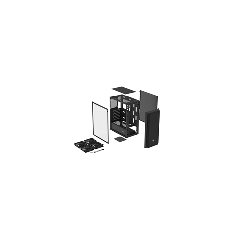 NATEC PC case Fury Shobo SH8F midi tower window black