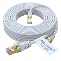 Kabel TECHLYPRO 029877 krosowy RJ45 Cat6 U/UTP 20m bialy