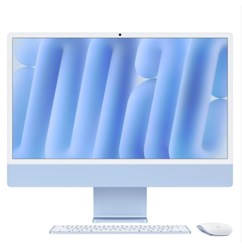 Apple iMac 24 4.5K Apple M4 10C CPU 10C GPU 16GB 256GB Blue