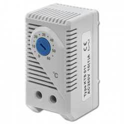 Termostat  QOLTEC 54505 zamykajacy 10A DIN 35