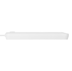 Maclean Listwa zasilająca 5 gniazd MCE395 W 3xUSB, 110-240v AC 50/60Hz, 2,1A max 2500W, biała