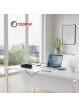 Maclean Listwa zasilająca MCE389 B 6 gniazd 4xUSB-A, 1xUSB-C 110-240V AC 50/60Hz, 2.1A max 2500W, czarna