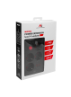 Listwa zasilająca Maclean MCE392 B, 4 gniazda 3xUSB, 110-240V AC 50/60Hz, 2.1A max 2500W, 1,5m czarna