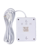 Maclean Listwa zasilająca, MCE388 W 2 gniazda, 3xUSB, 110-240V AC 50/60Hz, 2.1A max 2500W, 3m biała