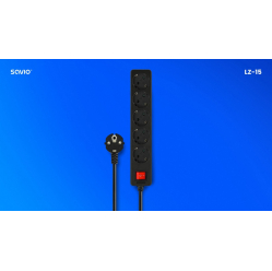 Listwa zasilająca 5 gniazd 5m LZ-15