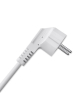 Qoltec Kostka zasilająca przedłużacz 6w1 z podświetlanym włącznikiem | 3x AC | 2x USB | 1x USB-C PD 20W | biała | kabel 2m 
