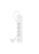 Belkin Listwa zasilająca SurgePlus 4x schuko 1xUSB-A 1xUSB-C 525J 2m 