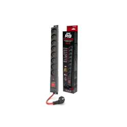 Listwa zasilająca Acar R8 POWER 10M 8X 230V PL 16A 