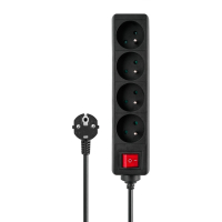 Listwa zasilająca 4 gniazda, 3 m, LZ-14 