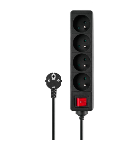 Listwa zasilająca 4 gniazda, 3 m, LZ-14 