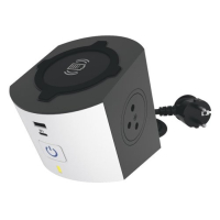 Lestar 2x2P+Z Indukcja USB A/C 2m