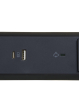 Lestar 3x2PZ + USB A/C 1,5m czarny