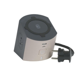 Listwa zasilająca Lestar 2x2P+Z Indukcja+USB A/C
