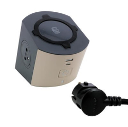 Listwa zasilająca Lestar 2x2P+Z Indukcja+USB A/C