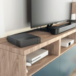 Lestar TV ochron 4x2P+Z + 4x2P 2m czarny