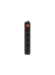 LANBERG Listwa przedłużacz 1,5m 5x230 V PS1-05F-0150-BK