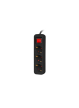 LANBERG Listwa przedłużacz 1,5m 3x230V PS1-03F-0150-BK