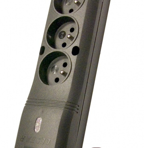 Lestar Listwa zasilająca LZ-530 BW 1,5M IEC