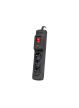 Armac M3 Multi 4.5m czarna (3 gniazda) 