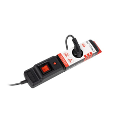 Armac M3 Multi 4.5m czarna (3 gniazda) 