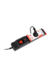 Armac M3 Multi 4.5m czarna (3 gniazda) 