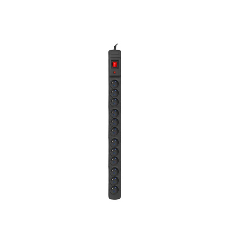 Armac M12/16A Rack 19'' 1.5m czarna (12 gniazd)