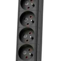 Lestar Listwa przeciwprzepięciowa LXARM 810, 3L, PDU, 1,5m, czarna