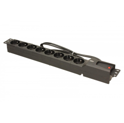 Listwa zasilająca Lestar LZRM 810 BW IEC 320, PDU, 1.5m
