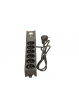 Lestar Listwa przeciwprzepięciowa LX 610, 1L, 1.5m, czarna
