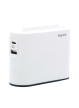 Legrand 2x2P+USB AC Biało/czarny