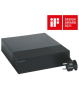 Legrand TV ochron 4x2P+Z + 4x2P 2m czarny