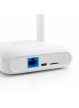 Qoltec Router Home&Travel 4G LTE WiFi 6 | AX300 | 2.4GHz | Dual Antena |USB-C | Micro SIM 