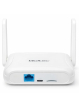 Qoltec Router Home&Travel 4G LTE WiFi 6 | AX300 | 2.4GHz | Dual Antena |USB-C | Micro SIM 