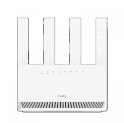 Router WR3600 BE3600 Gigabit Dual Band Wi-Fi 7 Router 4 x 10/100/1000Mbps Ports, 4 x 5dBi fixed antennas, WiFi router/AP/ Repeater/ WISP