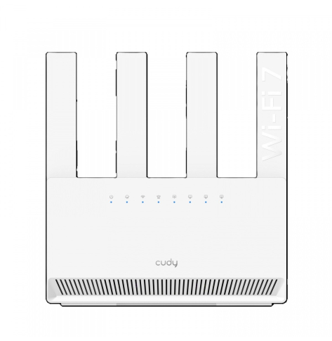 Router WR3600 BE3600 Gigabit Dual Band Wi-Fi 7 Router 4 x 10/100/1000Mbps Ports, 4 x 5dBi fixed antennas, WiFi router/AP/ Repeater/ WISP