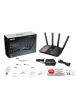 Asus Router RT-BE82U WiFi 7 Dual-Band Extendable Router, 4K-QAM, MLO, Five 2.5GbE ports 