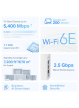 TP-LINK Router Deco XE75 Pro(1-pack) WiFi 6E AXE5400 