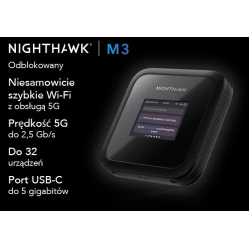 Netgear Router NIGHTHAWK M3 5G HOTSPOT MH3150-100EUS