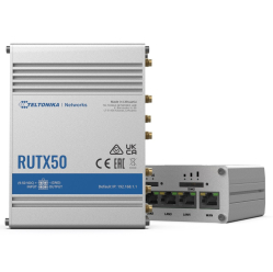Teletonika 5G RUTX50 Dual Sim, GNSS, WiFi, 4xLAN, USB2.0