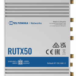 Teletonika 5G RUTX50 Dual Sim, GNSS, WiFi, 4xLAN, USB2.0