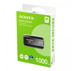 Dysk zewnętrzny Adata URBAN TAPSAFE SSD 1TB USB-C 3.2 1.9G/1.9G