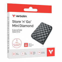 Dysk SSD Verbatim Mini Diamond 1TB USB-C 32025 