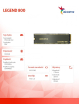 Dysk SSD Adata LEGEND 800 1000GB PCIe 4x4 3.5/2.2 GB/s M2