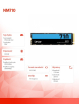 Dysk SSD Lexar NM710 500GB NVMe M.2 2280 5000/2600MB/s