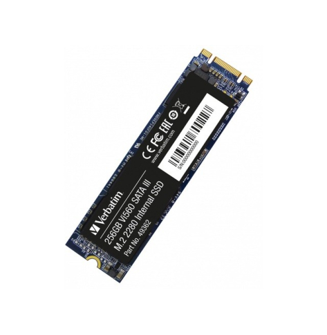 Dysk SSD Verbatim wewnętrzny VI560 S3 256GB M.2 2280 SATA