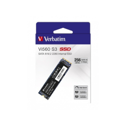 Dysk SSD Verbatim wewnętrzny VI560 S3 256GB M.2 2280 SATA 