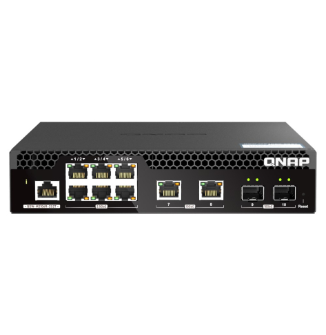 Switch QNAP QSW-M2106R-2S2T 2 x 10GbE SFP+ 6 x 2.5GbE RJ45
