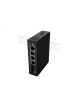 Switch LANBERG ILGE-4P-2S-90 Light Industrial POE 1XBT 3XAT 2XSFP DIN Gigabit Ethernet 