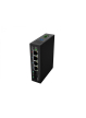 Switch LANBERG ILGE-4P-2S-90 Light Industrial POE 1XBT 3XAT 2XSFP DIN Gigabit Ethernet 