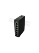Switch LANBERG Light ILFE-4P-1GE-1S-90 Light Industrial POE 1XBT 3AXT SFP + ETH DIN FAST Ethernet 